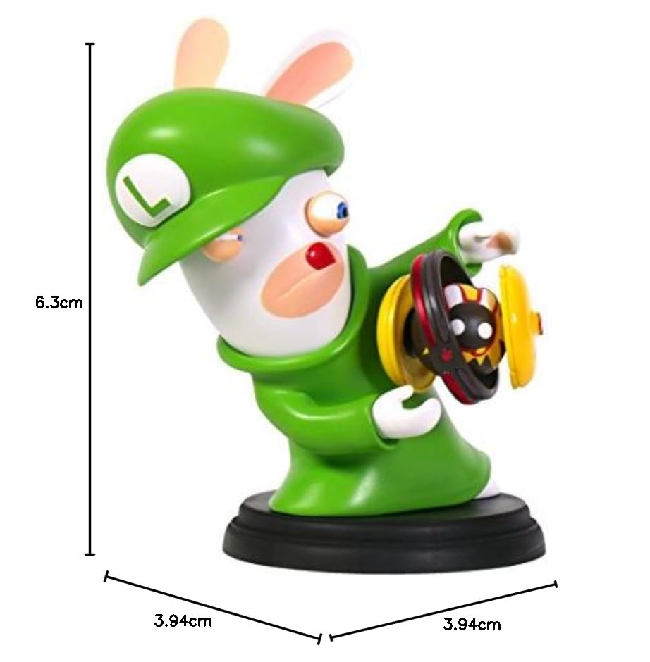 Amazon.co.jp: マリオ+ラビッツ王国 バトルラビッド ルイージ 6インチ